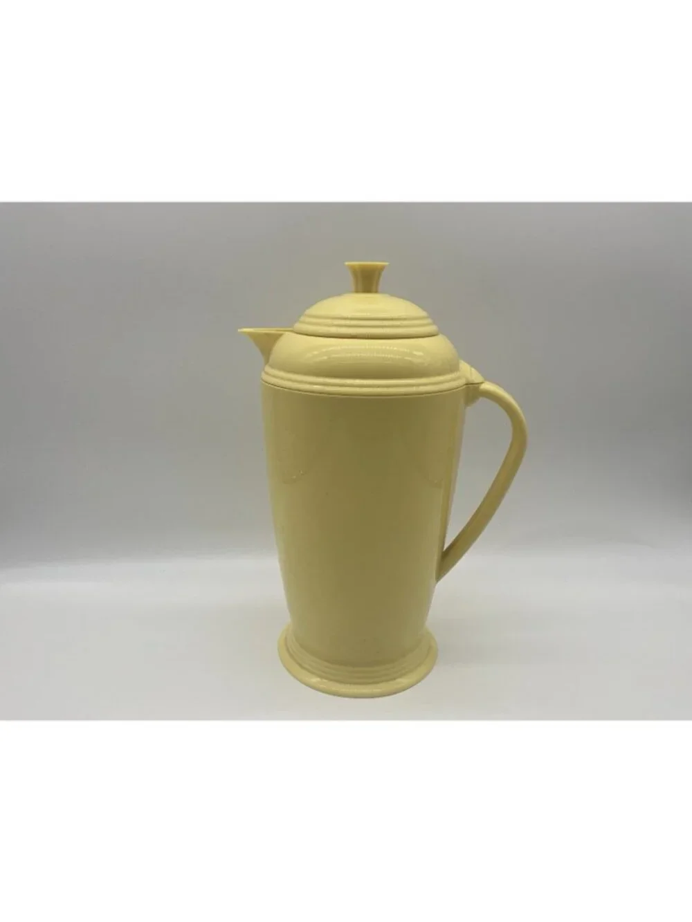 Sunflower Yellow FIESTA Vintage Plastic Insulated Carafe By Copco